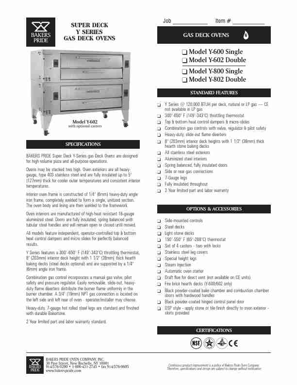 Bakers Pride Oven Oven Y-600-page_pdf